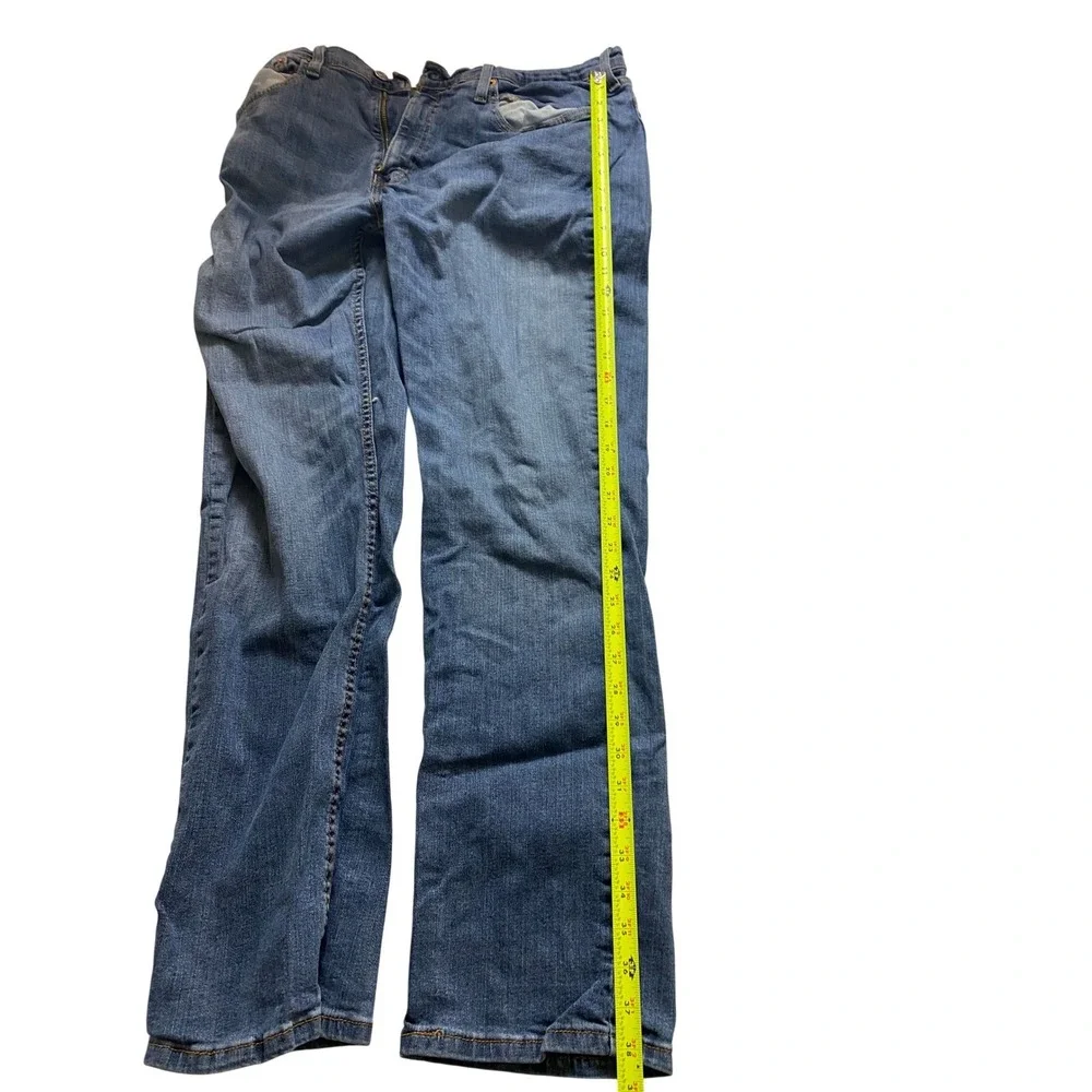 Levis Waterless Mens Blue Jeans W36 L32 Straight Leg‎ Denim Pants